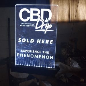 CBD Drip Sign Neon Light up